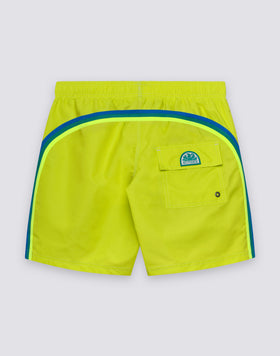 ICONIC TAFFETA MID-LENGTH SWIMSHORTS WITH ELASTICATED WAIST