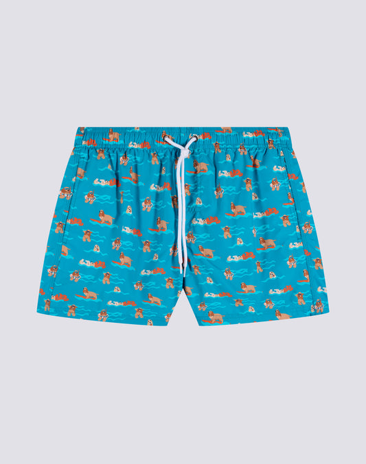 TRAJE DE BAÑO CON PANTALÓN PROYECTO PELO - SURFER COCKER