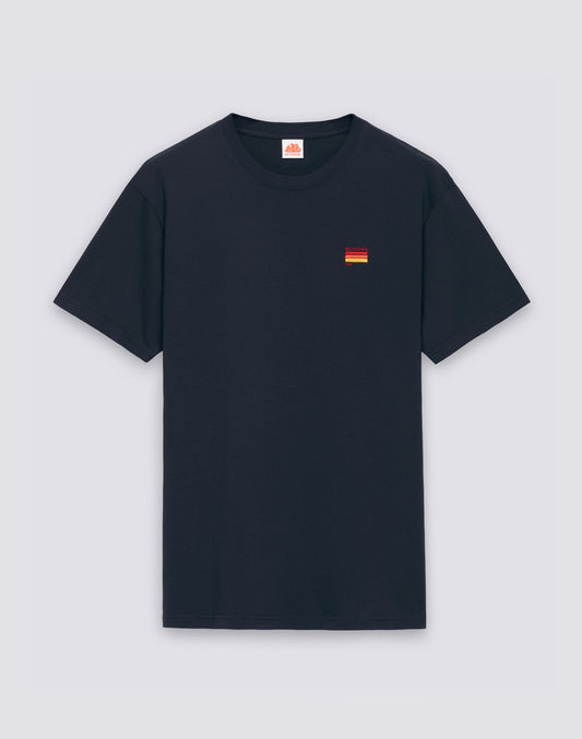 T-SHIRT AVEC BRODERIE TRICOLORE