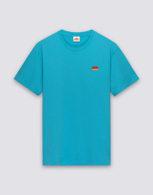 T-SHIRT AVEC BRODERIE TRICOLORE