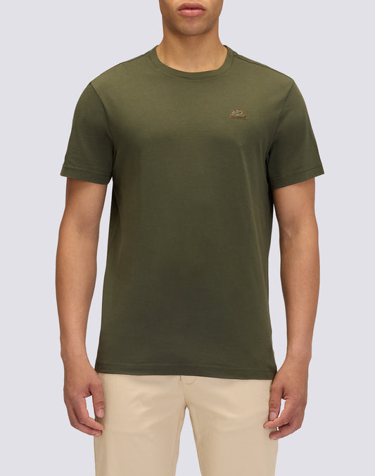 T-SHIRT A TINTA UNITA IN COTONE PIMA