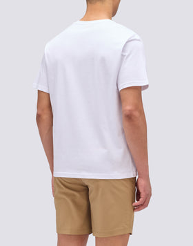 FOLLOW THE SUN ROUND PRINT T-SHIRT
