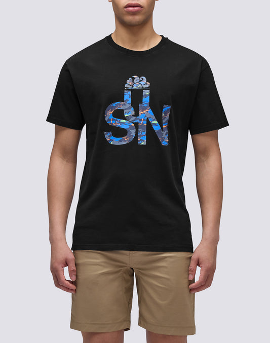 CAMOU LOGO T-SHIRT