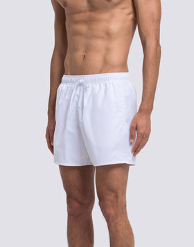 SHORT SWIMSHORTS WITH ELASTICATED WAIST AND MANOPESCA