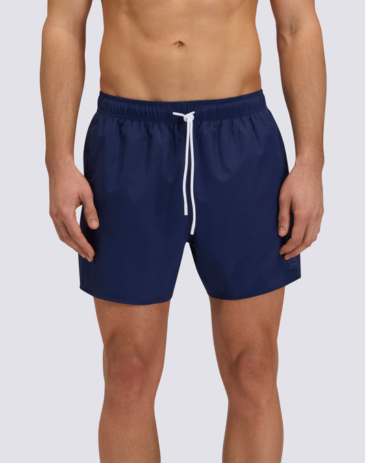 SHORT SWIMSHORTS WITH ELASTICATED WAIST AND MANOPESCA