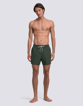 MAILLOT DE BAIN COURT POUR HOMME AVEC TAILLE ÉLASTIQUE ET TISSU COULEUR PÊCHE