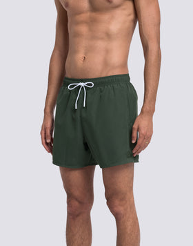 MAILLOT DE BAIN COURT POUR HOMME AVEC TAILLE ÉLASTIQUE ET TISSU COULEUR PÊCHE