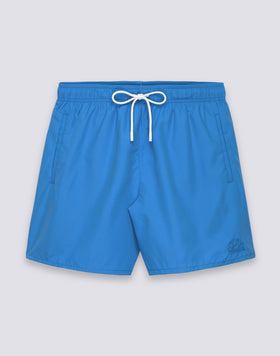 SHORT SWIMSHORTS WITH ELASTICATED WAIST AND MANOPESCA