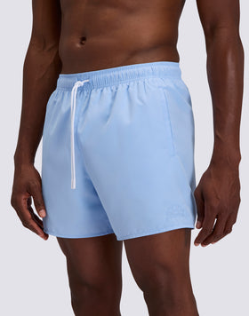 MEN'S SHORT SWIMSHORTS WITH ELASTIC WAIST AND PEACHY FABRIC