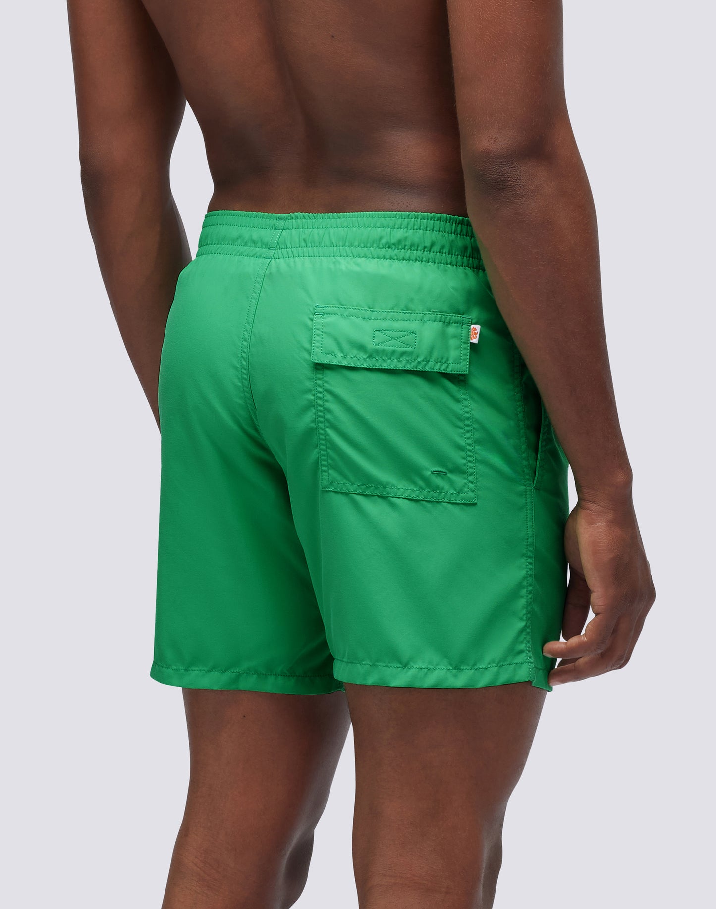 MICROPEACH MID-LENGTH SWIM SHORTS WITH AN ELASTICATED WAISTBAND