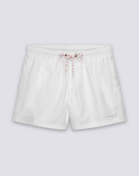 MAILLOT DE BAIN COURT À TAILLE ÉLASTIQUE EN POLYESTER RECYCLÉ REPREVE®