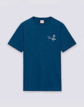 CAMISETA DE MANGA CORTA PARA HOMBRE CON ESTAMPADO TIDAL SURFER