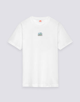 T-SHIRT HOMME À COL ROND AVEC IMPRIMÉ SURFEUR TIDAL