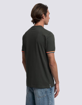 T-SHIRT FINN À COL ROND AVEC POCHE