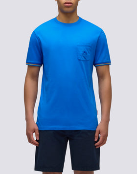 FINN CREW NECK T-SHIRT WITH POCKET