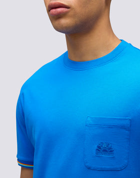 FINN CREW NECK T-SHIRT WITH POCKET