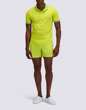 POLO BRICE DE ALGODÓN PIQUÉ CON DETALLES TRICOLORES