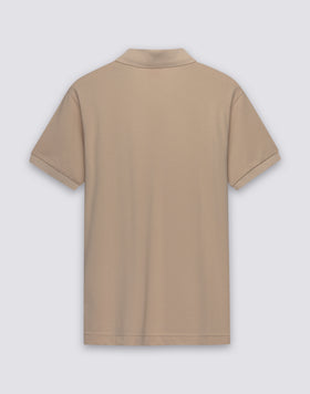 POLO UOMO IN COTONE PIQUET CON COLLETTO E POLSINI RIGATI