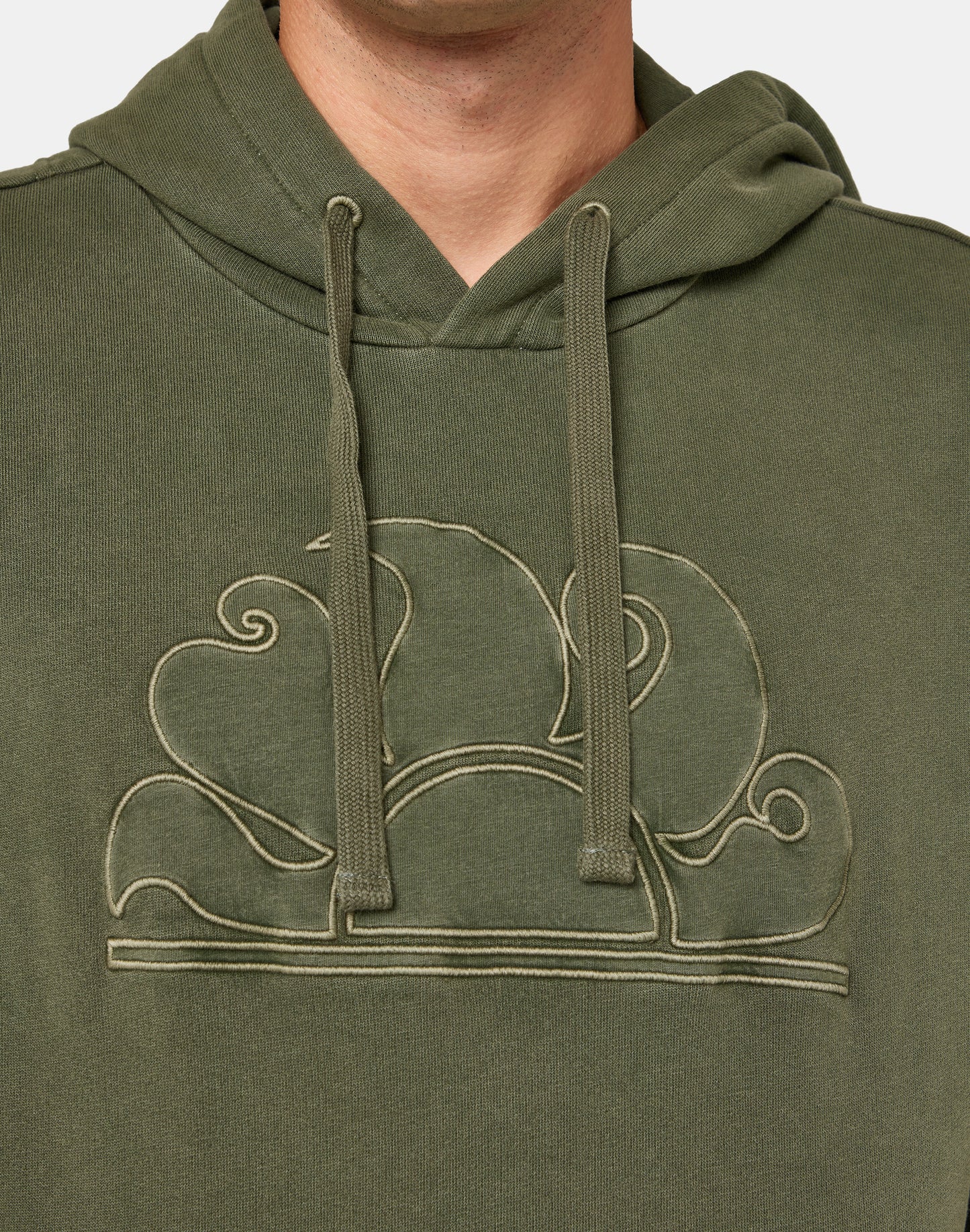 SWEAT-SHIRT AVEC CAPUCHE ET LOGO BRODÉ