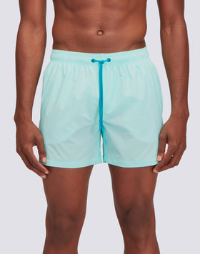 SHORT DE BAIN À TAILLE ÉLASTIQUE