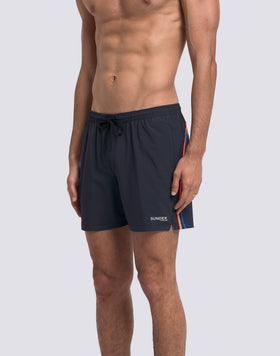 MAILLOT DE BAIN EN TISSU STRETCH À TAILLE ÉLASTIQUE ET POCHE AMOVIBLE