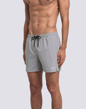 MAILLOT DE BAIN HOMME EN TISSU EXTENSIBLE TAILLE ÉLASTIQUÉE ET ÉTUI AMOVIBLE