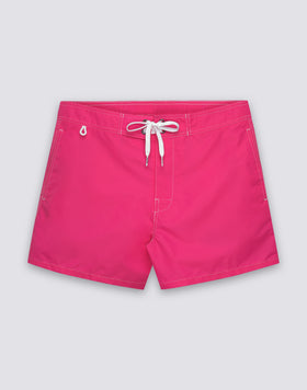 MAILLOT DE BAIN COURT EN TAFFETAS ICONIQUE POUR HOMME AVEC TAILLE SEMI-ÉLASTIQUE