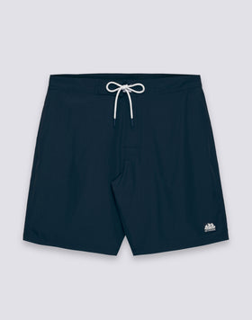 MAILLOT DE BAIN SEMI-ÉLASTIQUE À TAILLE LONGUE POUR HOMME EN POLYESTER RECYCLÉ REPREVE®