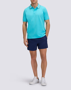 POLO UOMO IN COTONE PIMA PIQUET CON LOGO RICAMATO