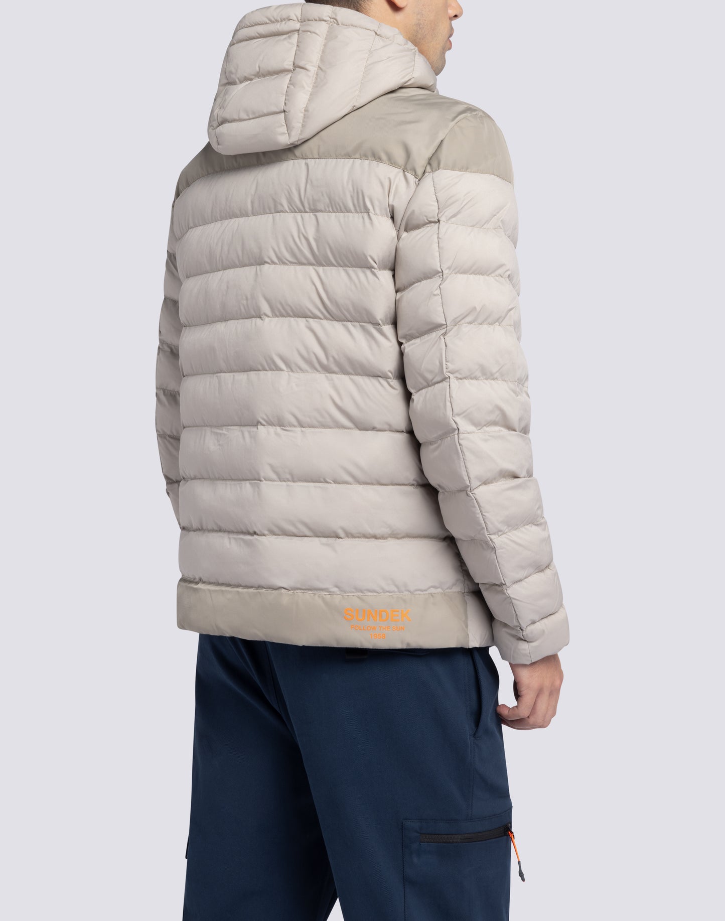 QUILTED HOODED JACKET