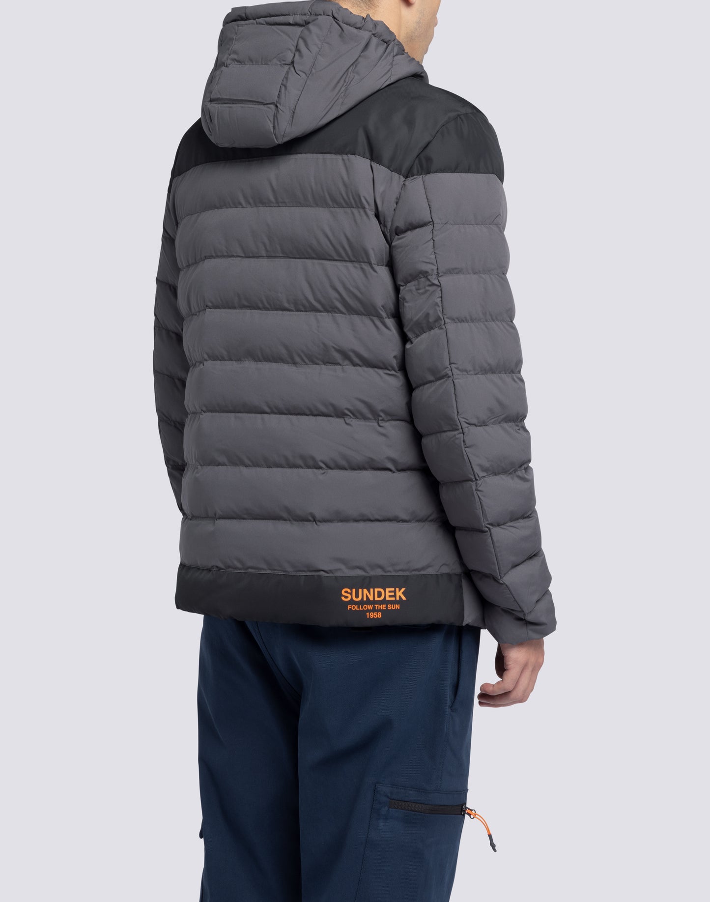 QUILTED HOODED JACKET