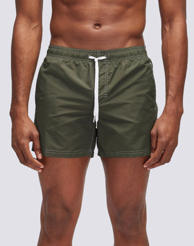 ICONIC TAFFETA SHORT SWIMSHORTS WITH ELASTIC WAIST 