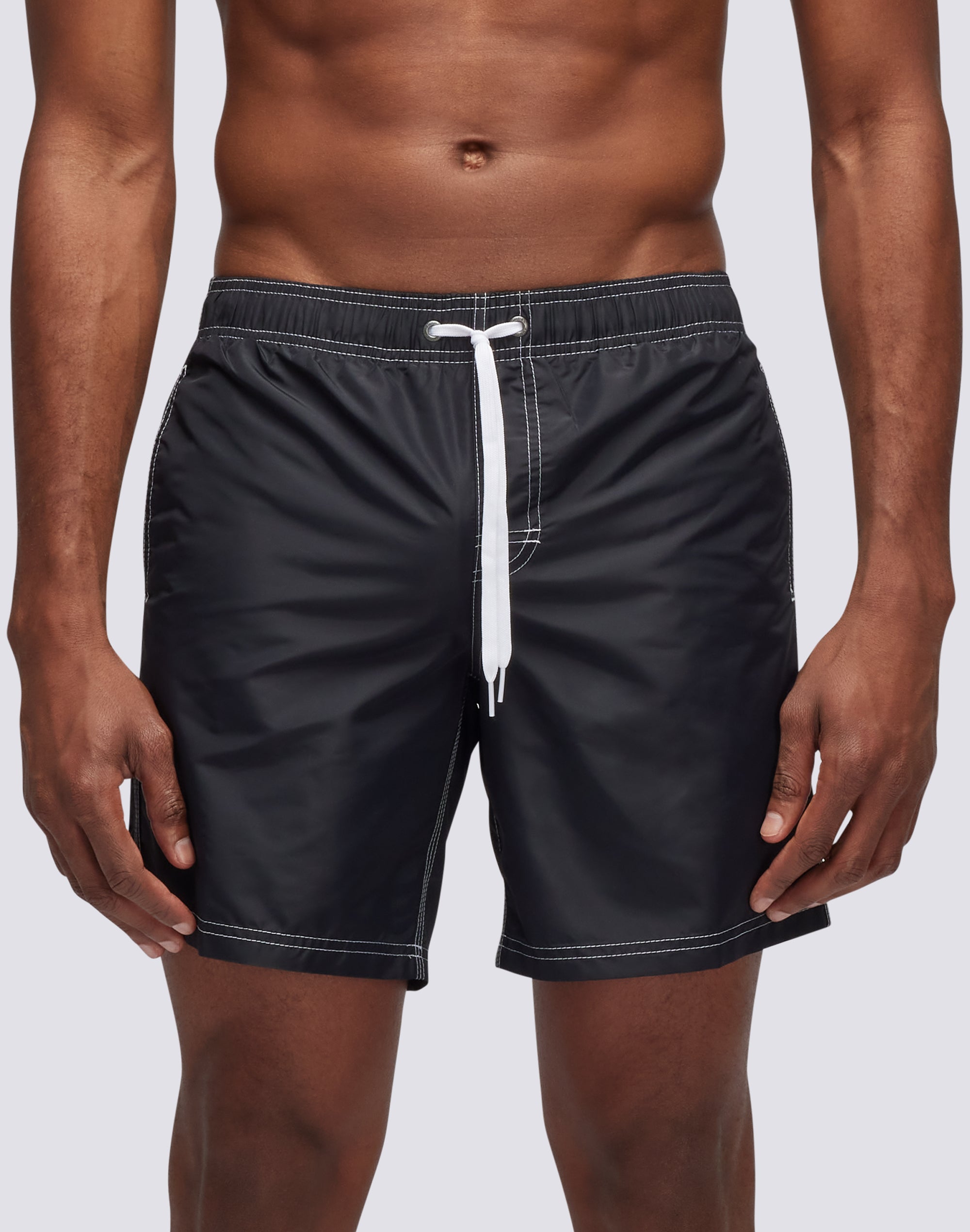 Sundek stretch waist mid-length swim trunks M505BDTA100-00435 | Sundek