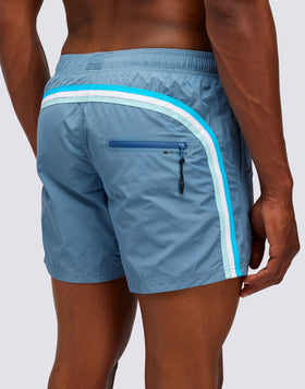 MEMORY SHORT SWIMSHORTS WITH ELASTIC WAIST