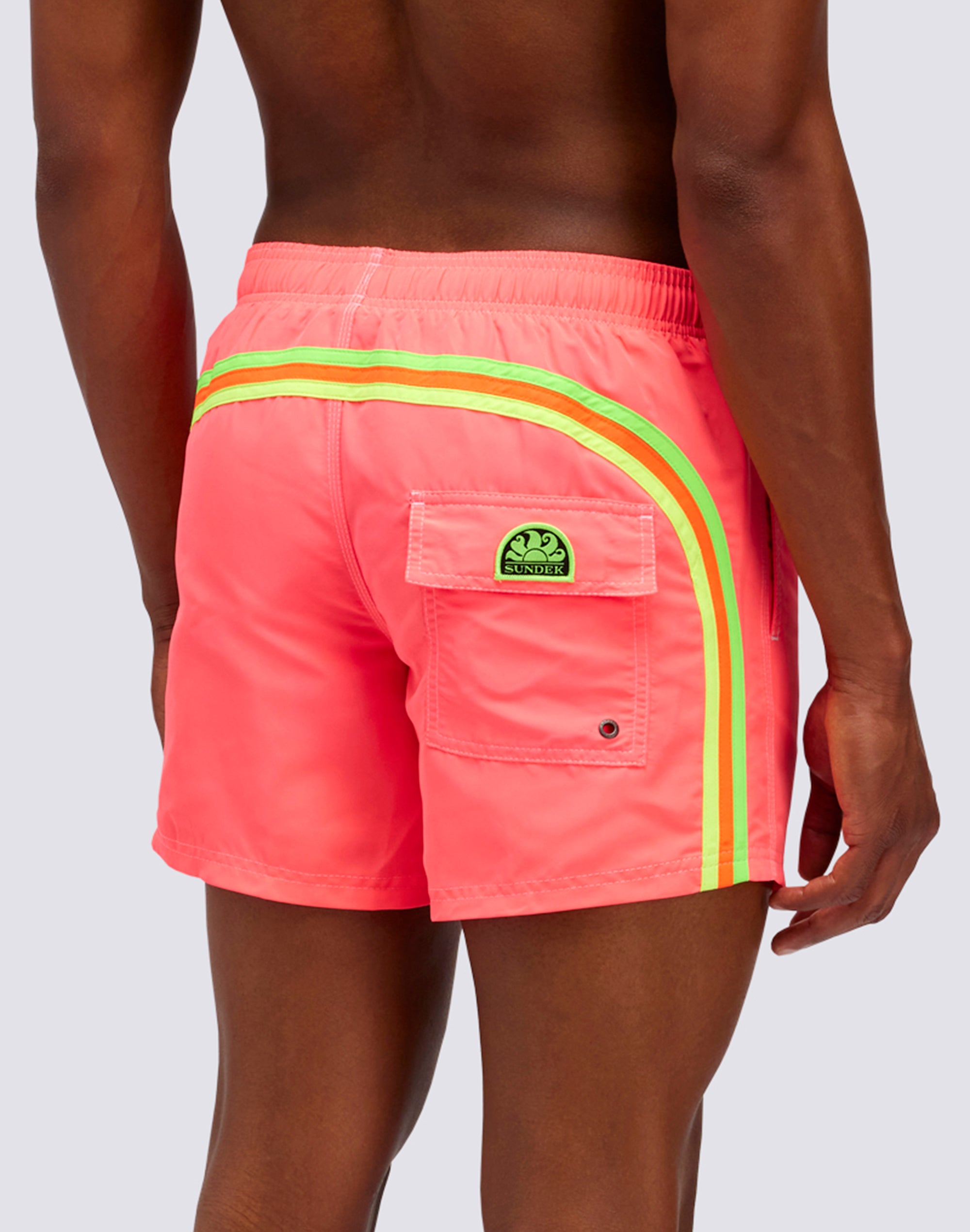 Sundek men's fluo swimsuit m504bdta100-56902 – SUNDEK
