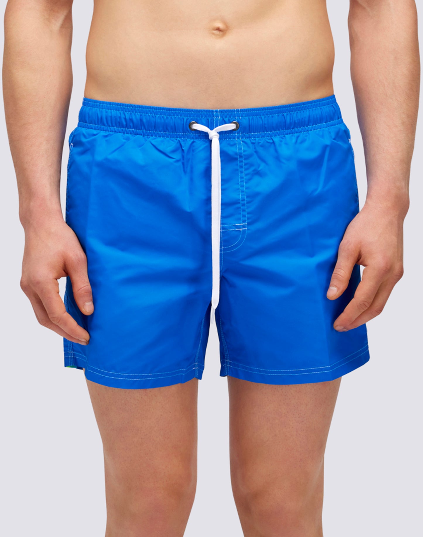 SHORT DE BAIN À TAILLE ÉLASTIQUE TAFFETA ICONIQUE