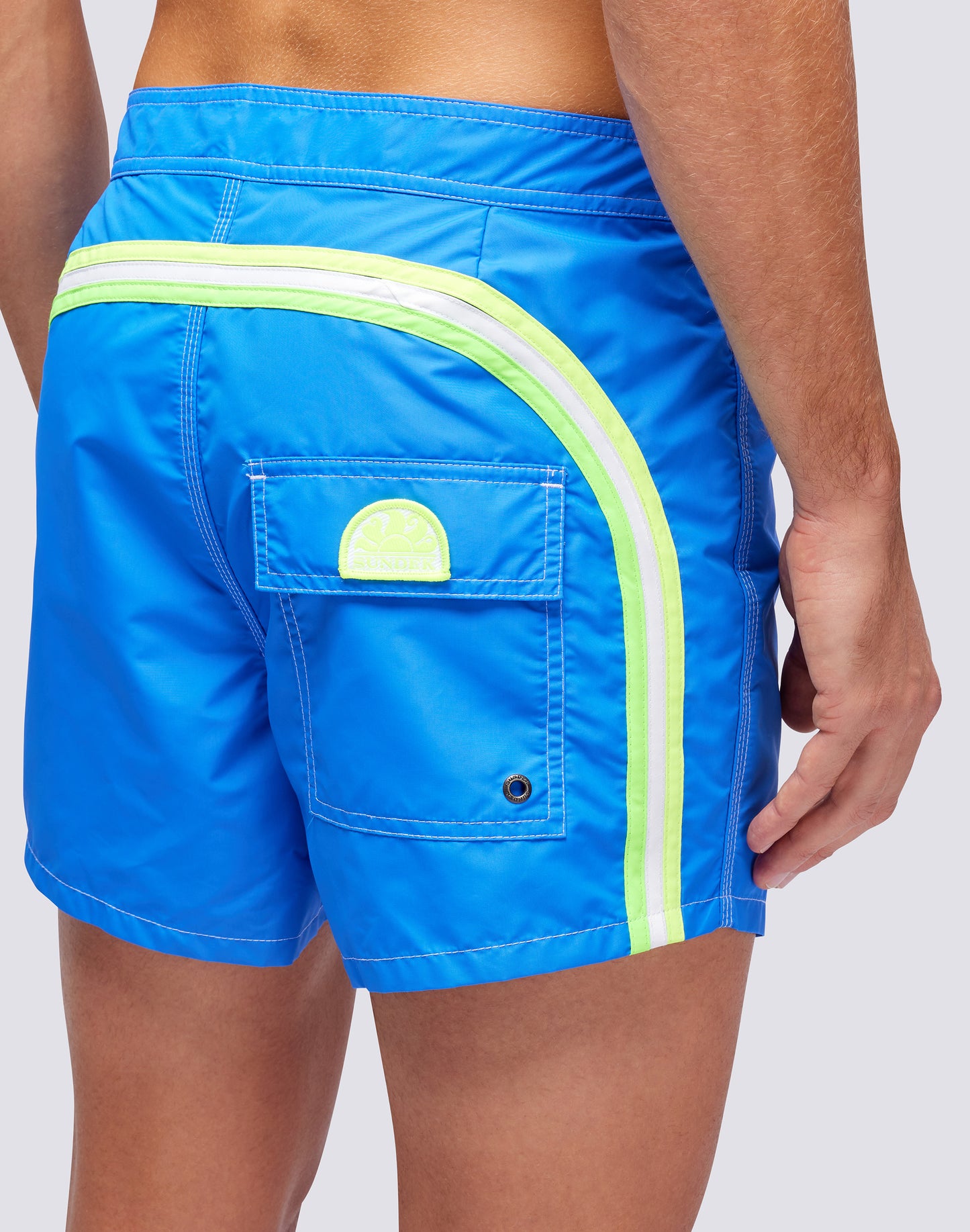 SHORT FIXED WAIST SWIMSHORTS ICONIC TAFFETA