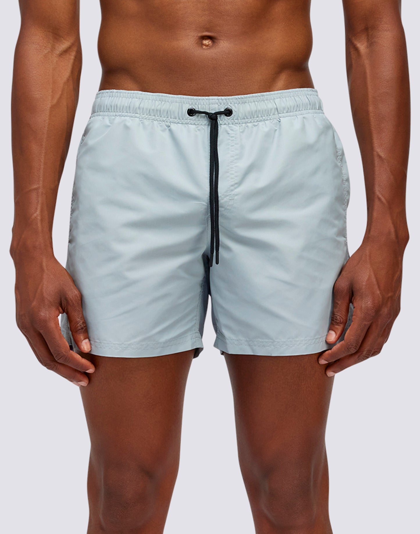 SHORT DE BAIN À TAILLE ÉLASTIQUE TAFFETA ICONIQUE ARC-EN-CIEL FONCÉ