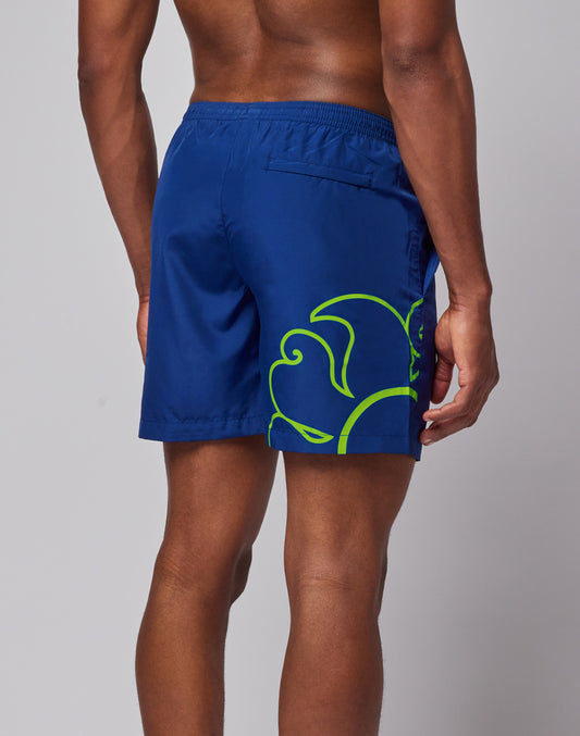 MEDIUM ELASTICATED WAIST LIGHT POLY SWIMSHORTS