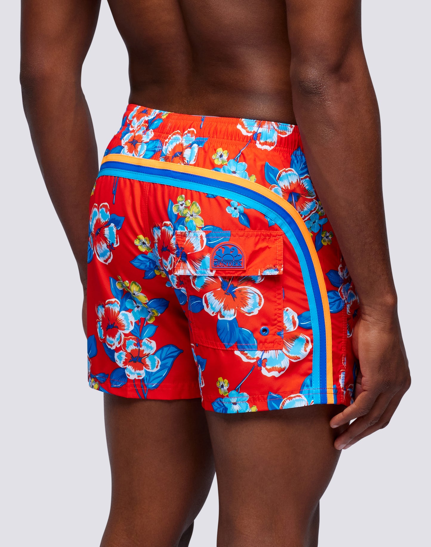 SHORT DE BAIN IMPRIMÉ HIBI PANSY REPREVE®