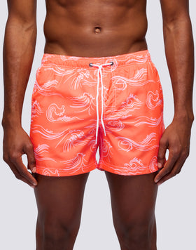 SHORT DE BAIN IMPRIMÉ JAPAN REEF REPREVE®