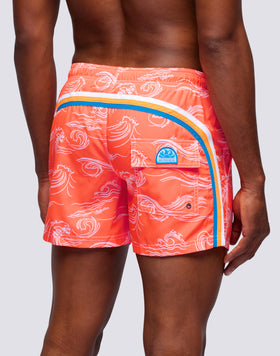 SHORT DE BAIN IMPRIMÉ JAPAN REEF REPREVE®