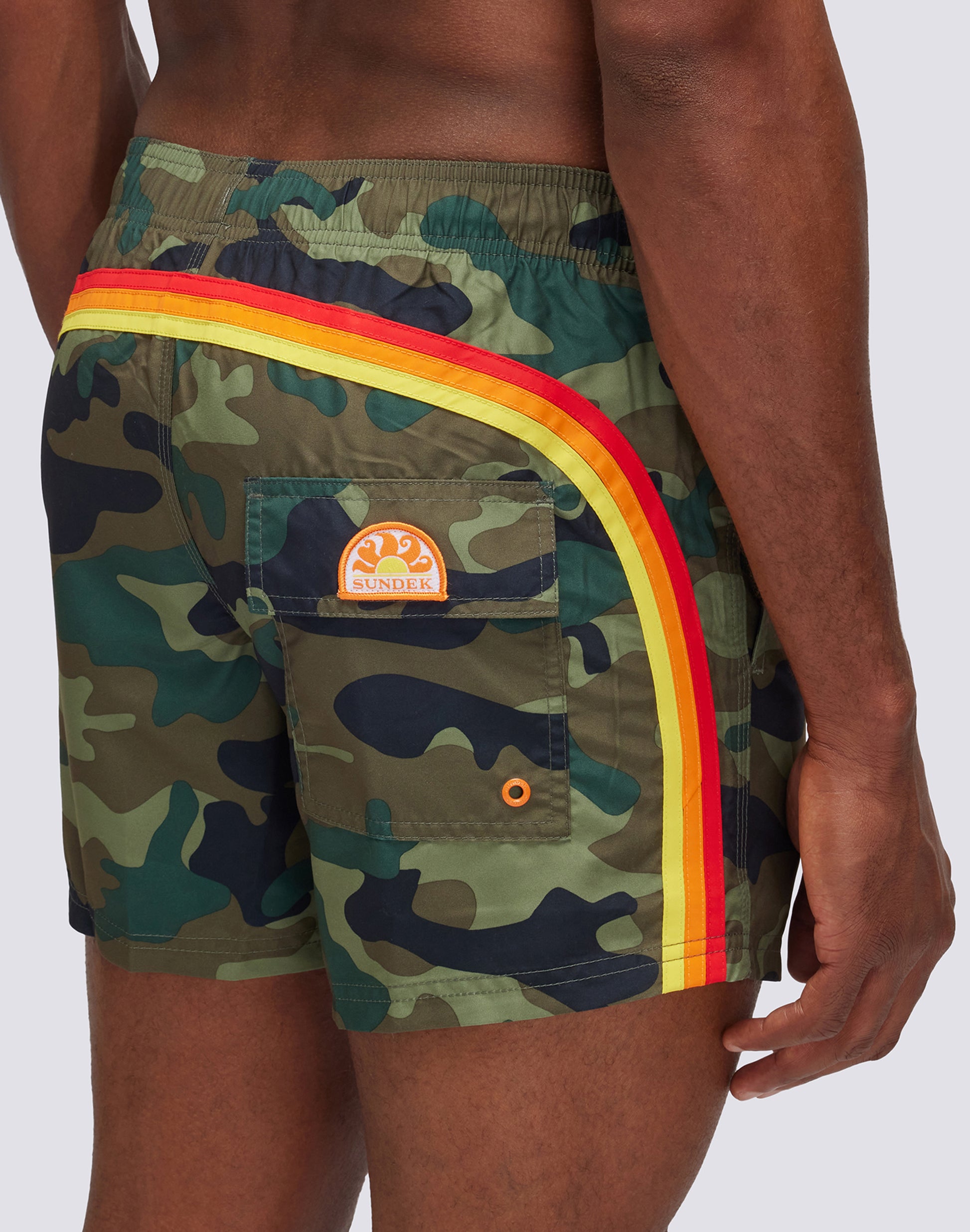 Sundek BOXER PERVIS 16 PIPING Nero - Abbigliamento Costume Uomo 69