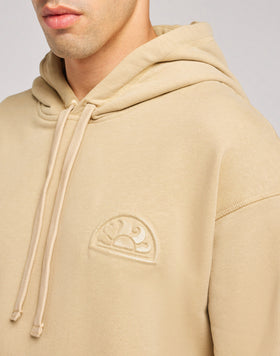 BRUSHED HOODED SWEATSHIRT