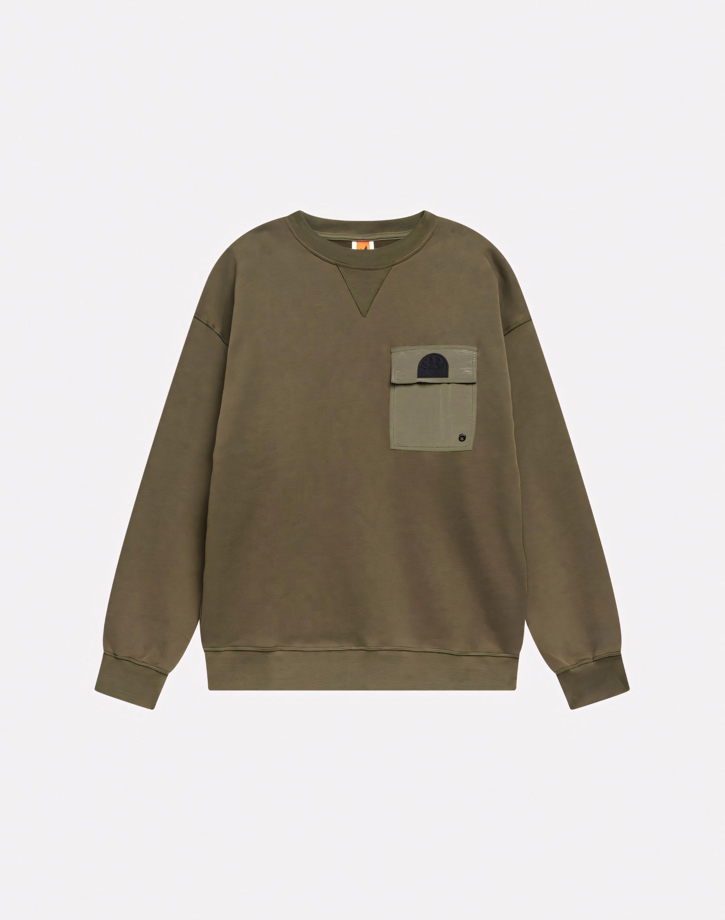 BRUSHED SWEATSHIRT WITH FRONT POCKET