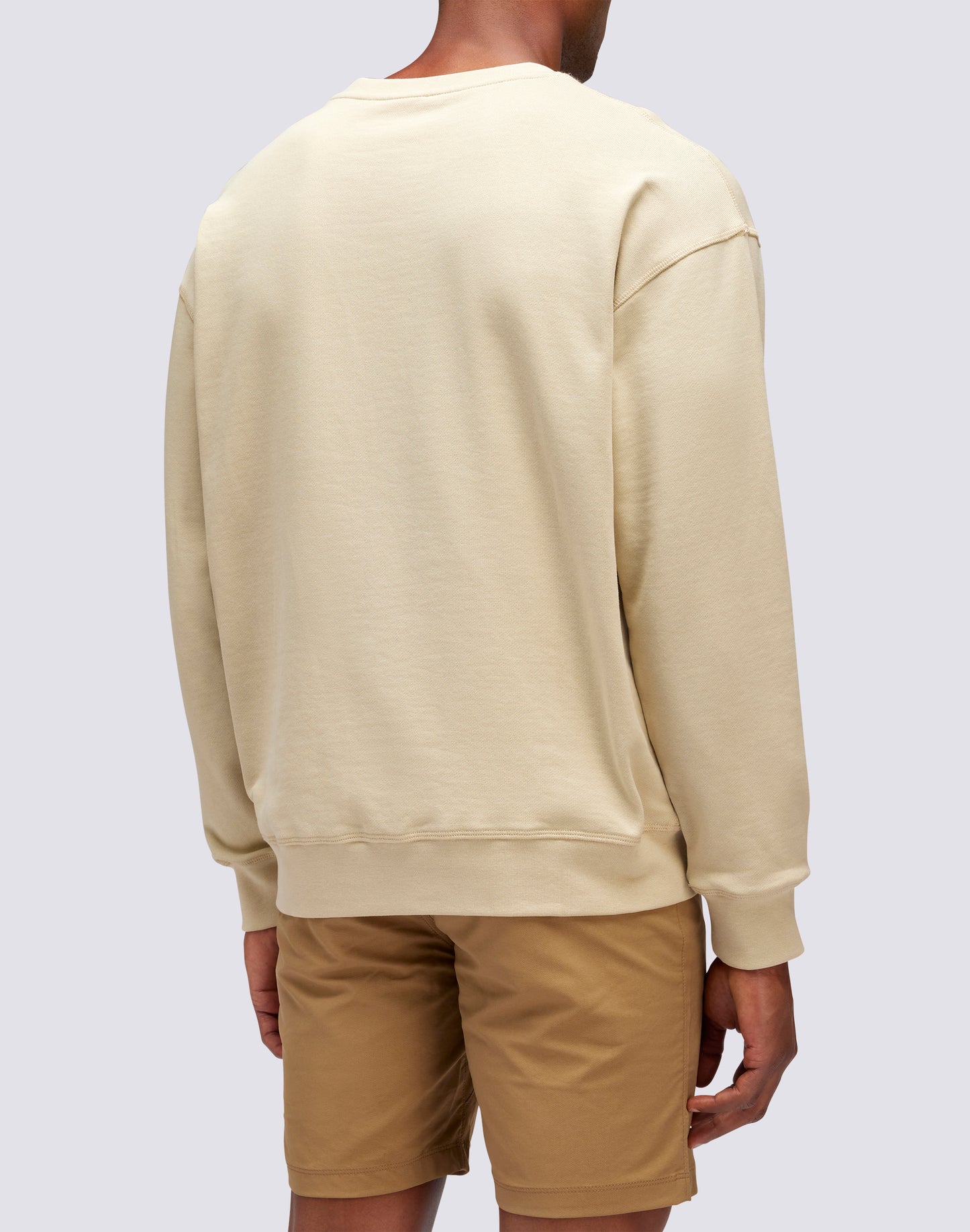 CREW NECK SWEATSHIRT WITH FRONT POCKET