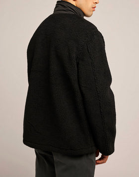 GIACCA BONDED TEDDY CON COLLETTO