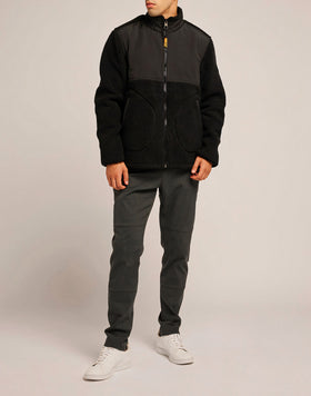 GIACCA BONDED TEDDY CON COLLETTO