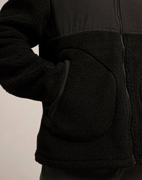 GIACCA BONDED TEDDY CON COLLETTO