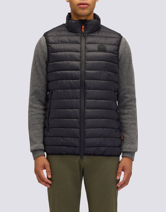 GILET REMBOURRÉ POUR HOMME AVEC COL MONTANT